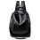 Μοντέρνο γυναικείο σακίδιο πλάτης από vegan δέρμα με χαριτωμένη φούντα, ανθεκτικό 2