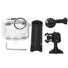 Custodia impermeabile per DJI Osmo Action, guscio protettivo subacqueo impermeabile, protezione completa, eccellente materiale PMMA, ampia lente in