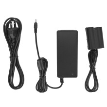 Dummy Battery Power Adapter for Nikon D500D600Z Series Cameras Over Voltage Protection Unlimited Working Hours Compatibility Models Lightweight