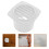 5Pièces Capuchons De Ventilation ABS Pour Camping-Car Bateau Rv 7