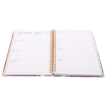 Weekly Planner Notepad Coil Planning Book 21.80x16.50x1.30cm