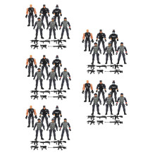 30Pcs Assorted Color Plastic Soldier Action Figures for Kids Play