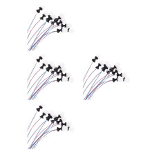 40Pcs Mini Lawn Lamp Model ABS Assorted Colors Decoration