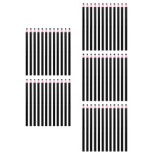 5Pcs Multi-Purpose Black Marker Crayons for Sewing and Fabrics
