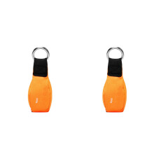 2Pcs Portable Throw Weight Durable Nylon Outdoor Climbing Tool Orange