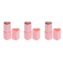 3Pcs High Pigment Pink Makeup Stick Blush Contour Lip Cream