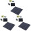 3Pcs Black Solar Panel USB Charger Fast Charging Weatherproof Design 1