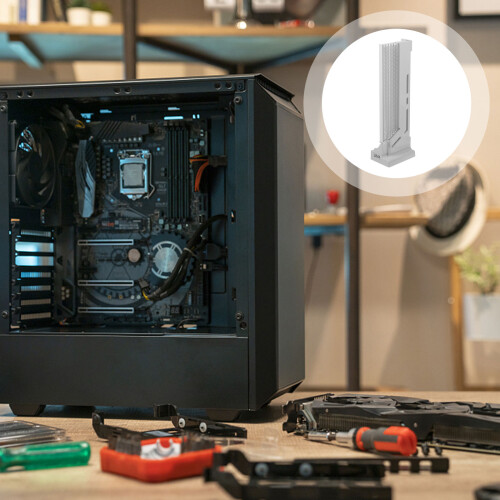 5Pièces Support GPU Réglable En Fer Et ABS, Montage Vertical Pièce 2