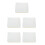 500Pcs High Transparency Laminating Sheets Plastic Film for Documents 1