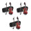 3Sets Wooden Mini Violin Desktop Model Reusable Decor 1