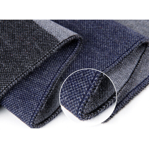 2Pièces Écharpes Hommes Hiver Mode Et 2