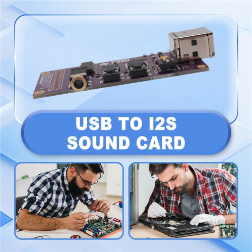 PCM2707C USB para Interface Digital I2S Placa de Som USB DAC Compatível com PCM2706 XMOS Italiano 2
