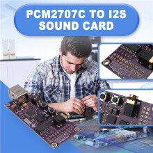PCM2707C USB to I2S Digital Interface USB Sound Card DAC Compatible with Italian PCM2706 XMOS