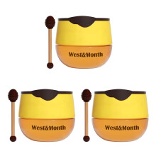 3Pcs Moisturizing Lip Sleeping Mask Hydrating Overnight Lip Care Balm