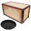 Freestanding Bamboo Umbrella Holder with Multiuse Storage Basket 1