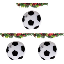 3Pcs Cotton Filled Plush Bell Hand Stick for Children Play