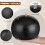 3Pièces Présentoir Casquettes Gonflable PVC Noir Support Dôme 7