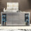 Sideboard Eden 164cm - Dark Grey with Gloss Doors and LED Lights 3