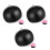 3Pièces Présentoir Casquettes Gonflable PVC Noir Support Dôme 10