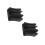 2Pièces Flèches Mini En Tpu Noir, Détachable, Portable Pour Chasse 5