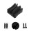 2Pièces Flèches Mini En Tpu Noir, Détachable, Portable Pour Chasse 10