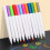 60Pcs Refillable Glow Markers for Drawing on Acrylic LED Boards 4