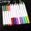60Pcs Refillable Glow Markers for Drawing on Acrylic LED Boards 5