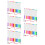 60Pcs Refillable Glow Markers for Drawing on Acrylic LED Boards 10