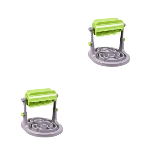 2Pièces Distributeur Alimentaire Vert Pour Jeu Lent 1