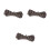 3Pièces Paracord Survival Tressée Renforcée Usage Camping 2