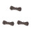 3Pièces Paracord Survival Tressée Renforcée Usage Camping 3