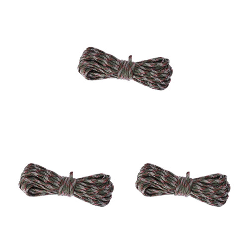 3Pièces Paracord Survival Tressée Renforcée Usage Camping 2
