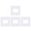 Stickers Base Bougie Mousse Adhésive Blanche DIY 9