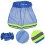 Couvre-Casque Bleu Avec Pare-Soleil Protection Du Cou 10
