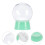 24Pièces Vides Vert Clair Pour Créations DIY 8