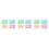 3Pcs Nail Cleaning Patch Assorted Color Manicure Remover Wipes 9