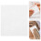 3600Pièces Lingettes Coton Douces Blanches Pour 10
