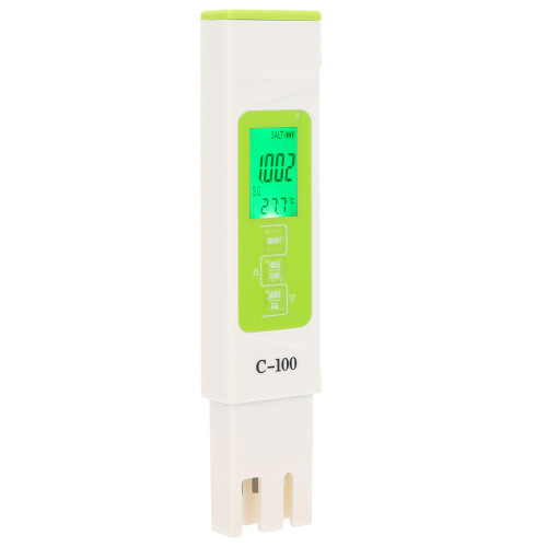 Ψηφιακό εργαλείο δοκιμής νερού TDS Meter 5In1 Φορητό εργαλείο δοκιμής ποιότητας νερού 2