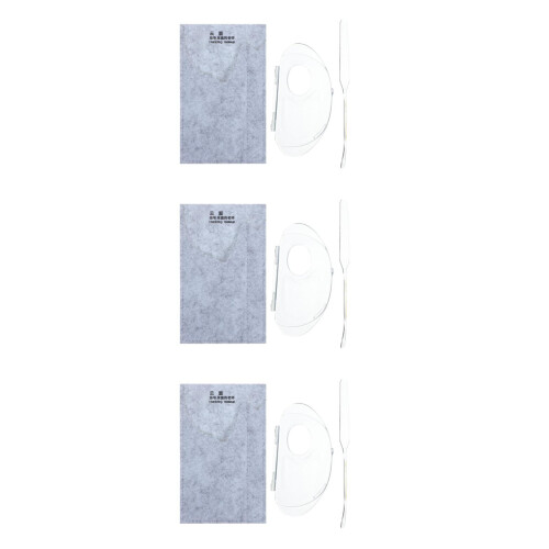 3Ensembles Palette Mixte Compacte Spatule 1