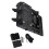2Ensembles Support Navigation Avec Double Port USB En ABS Noir 2