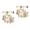 6Packs DIY Earring Buckles Tassel Caps Assorted Color Creative Use 3
