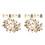 6Packs DIY Earring Buckles Tassel Caps Assorted Color Creative Use 7