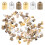 6Packs DIY Earring Buckles Tassel Caps Assorted Color Creative Use 9