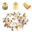 6Packs DIY Earring Buckles Tassel Caps Assorted Color Creative Use 10