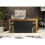 Sideboard Eden 164cm - Dark Oak & Black Matt Doors and LED Lights 6