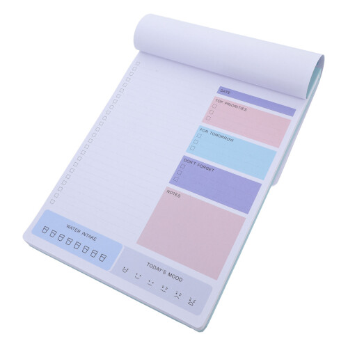4Pièces Notes Déchirables Planificateur Simple Et Pratique 2
