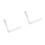 2Pcs Pink Plastic L Shape Ruler for Sewing High Precision Tailor Tool 7
