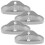 8Pcs PP Camper Jack Pads Grey Reliable Stabilizing Pads for Rv Use 3