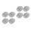 8Pcs PP Camper Jack Pads Grey Reliable Stabilizing Pads for Rv Use 4
