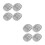8Pcs PP Camper Jack Pads Grey Reliable Stabilizing Pads for Rv Use 7